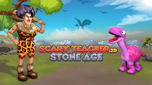 Scary Teacher Stone Age截图4