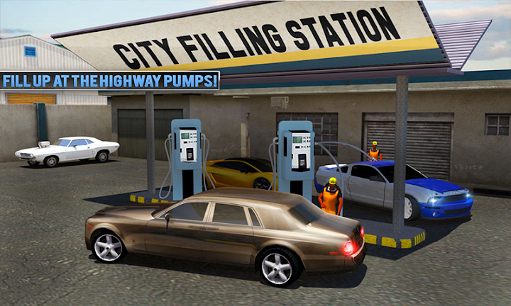 智能洗车服务：加油站停车场 3D Car Wash Games截图5