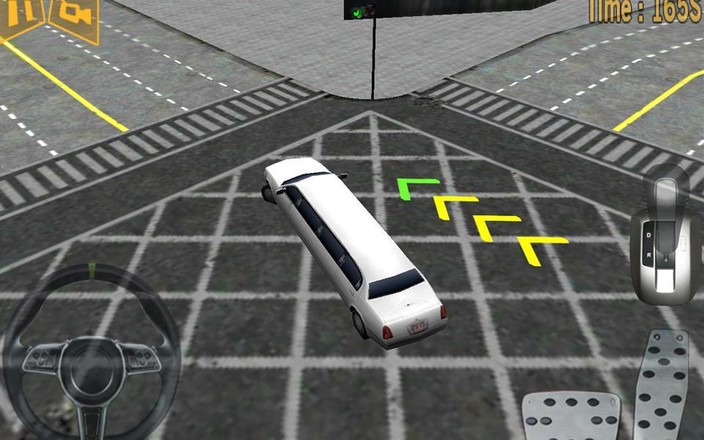 豪华轿车的3D驱动程序模拟器截图1