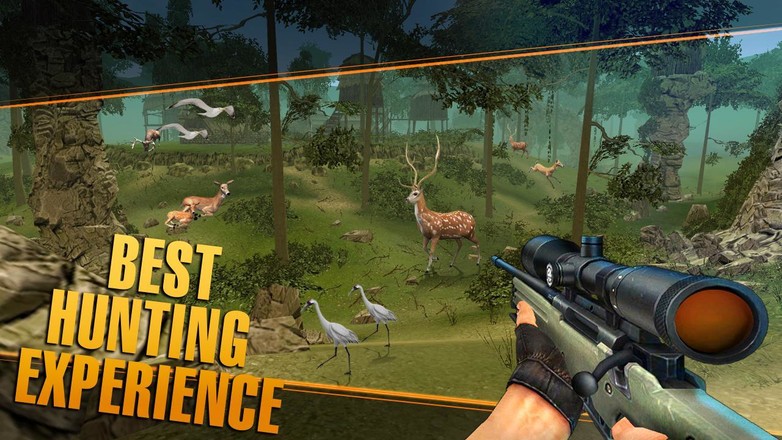 鹿狩猎狙击手 - 动物狩猎截图3