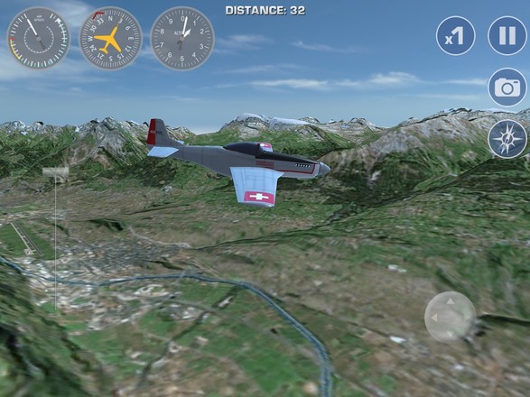 飞越瑞士阿尔卑斯山截图2