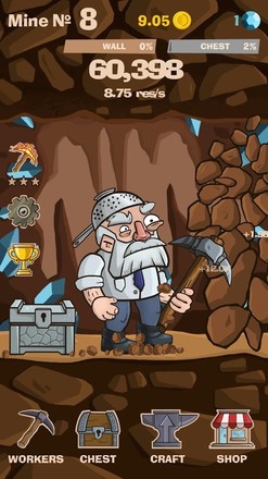 SWIPECRAFT - Idle Mining Game截图6
