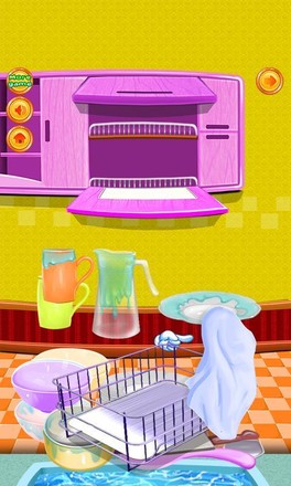 房子厨房清洁游戏截图1