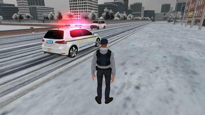 Police Car Game Simulation截图2