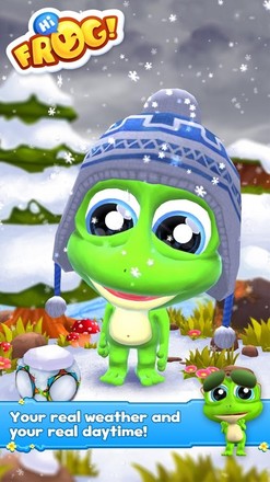 Hi Frog! - Free pet game app截图2