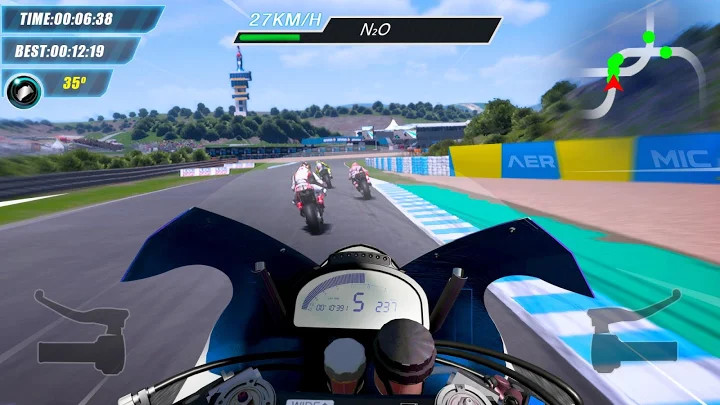 交通速度骑士 - 真正的摩托车赛车游戏截图2
