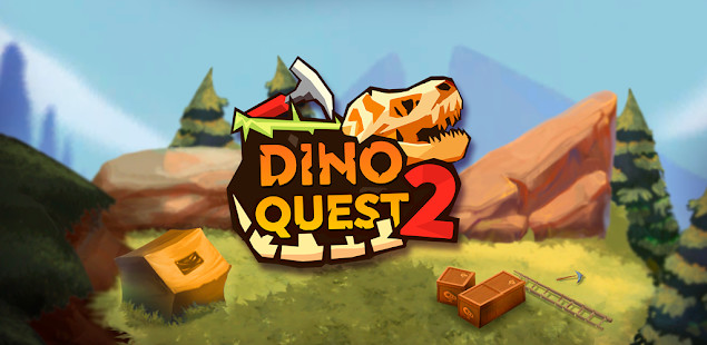 Dino Quest 2: 3D 恐龙世界的侏罗纪骨骼截图