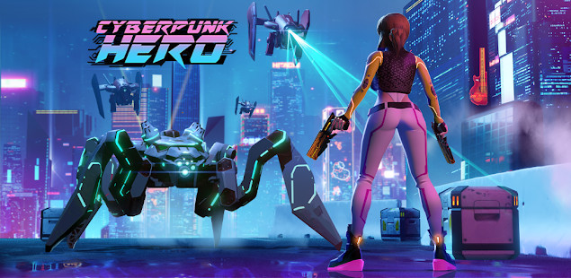 Cyberpunk Hero: Epic Roguelike截图