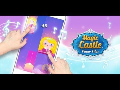 魔法城堡鋼琴鍵：免費節奏音樂遊戲截图