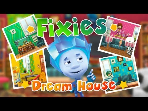 Fiksiki Dream House游戏和儿童记忆游戏截图