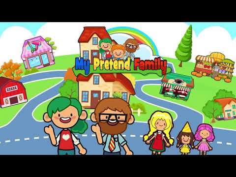 My Pretend Home & Family - Kids Play Town Games!截图