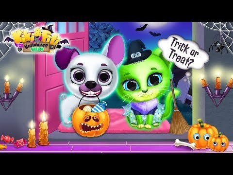 Kiki & Fifi Halloween Salon - Scary Pet Makeover截图