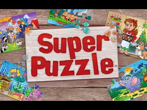 Super Puzzle 儿童游戏 - 自由拼图 ?截图