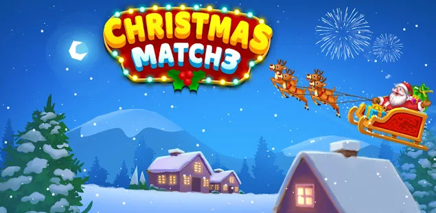 Christmas Match 3 Puzzle截图