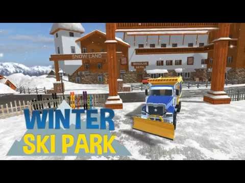 冬季滑雪场：雪地车模拟驾驶修改版截图