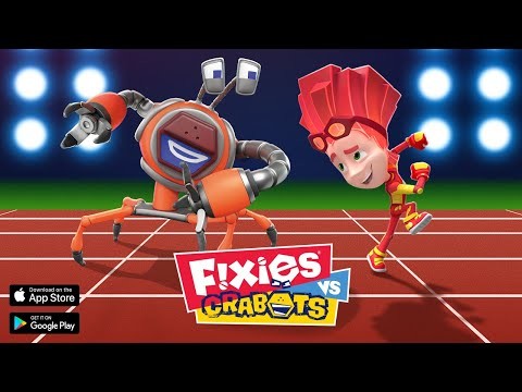 Fixies vs Crabots! 螺丝钉:8運動游戏多人截图