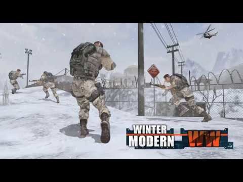 Rules of Modern World War Winter FPS Shooting Game截图