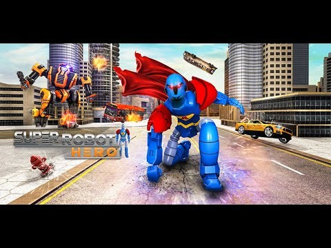 飞行英雄机器人车：机器人游戏截图