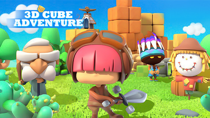 3D Cube Adventure: Puzzle Game截图