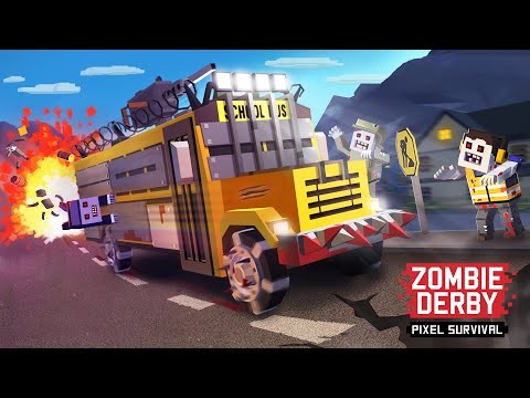 Zombie Derby: Pixel Survival截图