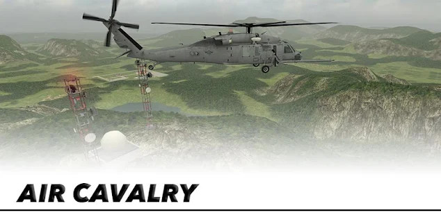 直升机飞行模拟器空中骑兵飞行员截图