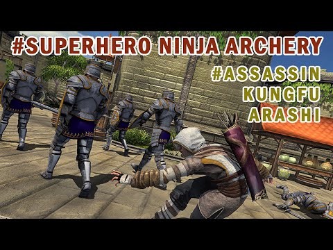 Superhero Ninja Archery Assassin Kungfu Arashi截图