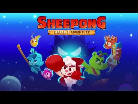 Sheepong : Match-3 Adventure截图