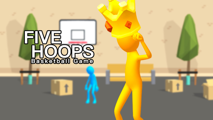 Five Hoops - Basketball Game截图