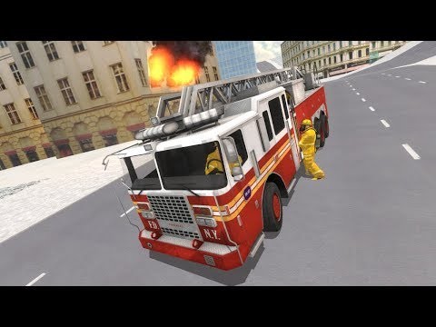 Fire Truck Driving Simulator截图