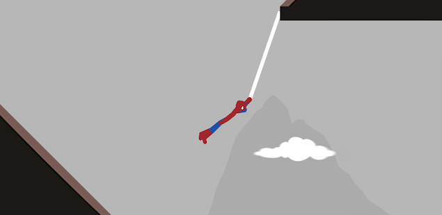 Stickman Dismount Hero Fly截图