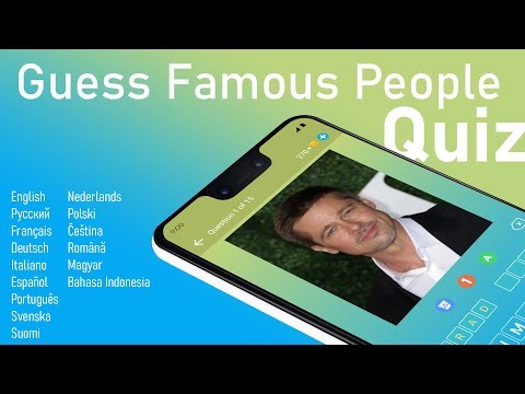 Guess Famous People — Quiz and Game截图