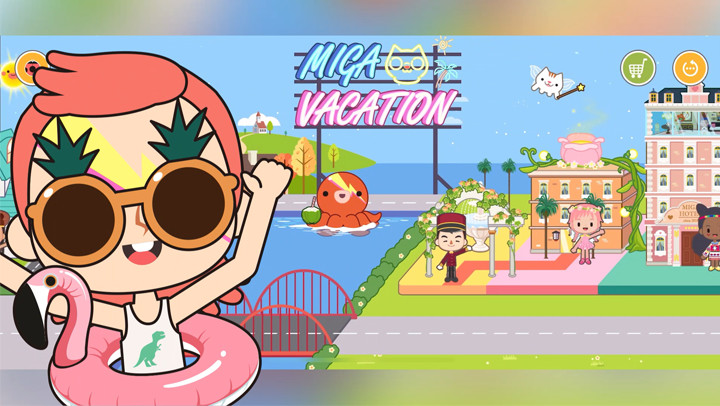 米加小镇:度假之旅-益智教育游戏截图
