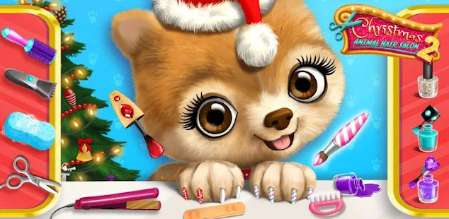 Christmas Animal Hair Salon 2截图