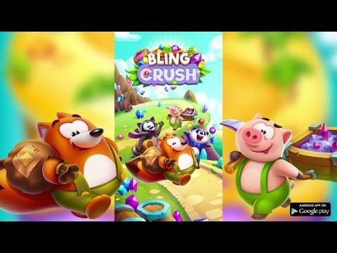 Bling Crush - Free Match 3 Puzzle Game截图