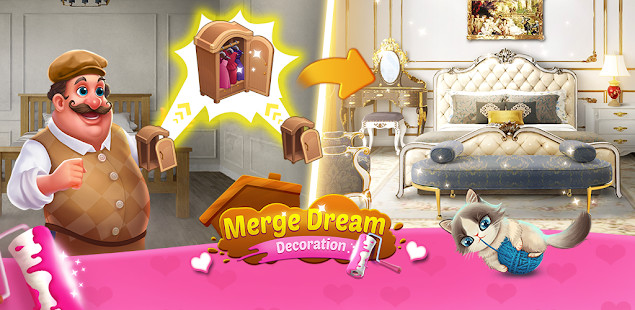 Merge Dream - Mansion design - Decorate your house截图