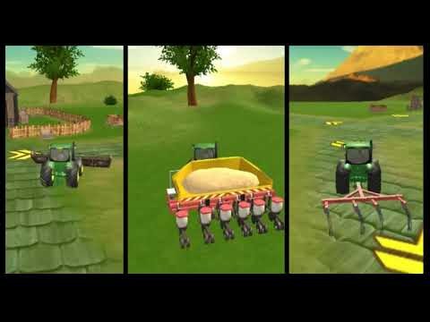 乡村 拖拉机 驾驶： 农业 运输截图