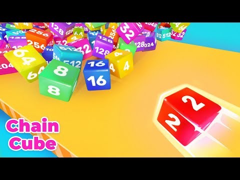 Chain Cube: 2048 3D merge game截图