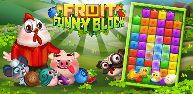 Fruit Funny Blocks: 有趣的水果块截图