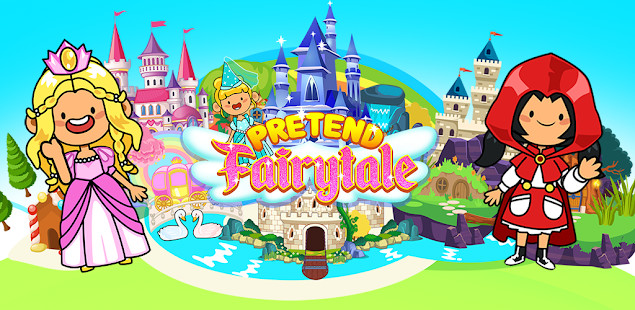 My Pretend Fairytale Land - Kids Royal Family Game截图