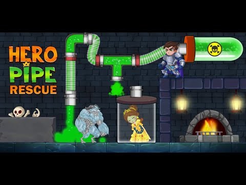 Hero Pipe Rescue: Water Puzzle截图
