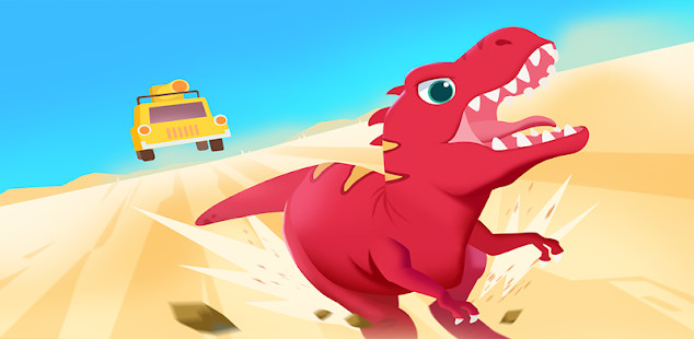 恐龙警卫队 - 驾驶越野车，抓捕侏罗纪恐龙！截图