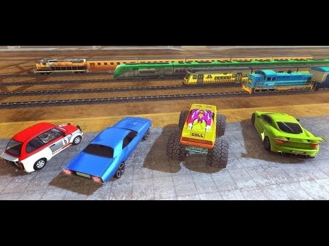 Train vs Car Racing 3D截图