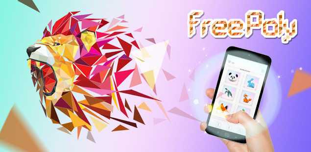 Free Poly - Low Poly Art Puzzle Game截图