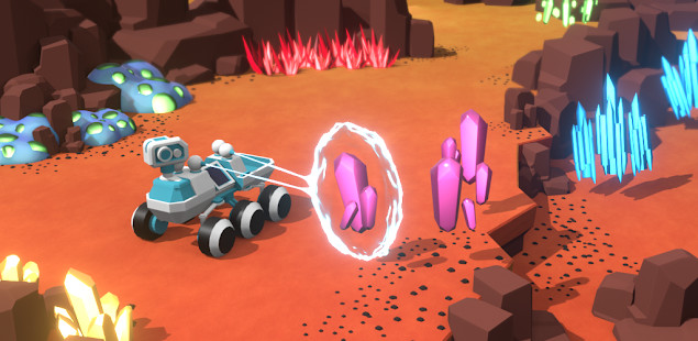 Space Rover：火星生存。放置类手游和大亨模拟游戏。火星淘金热!截图