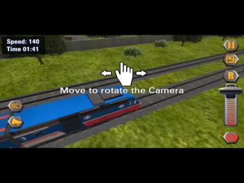 Impossible Indian Train Driving Game Sky City Sim截图
