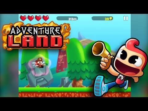 Adventure Land - Wacky Rogue Runner Free Game截图