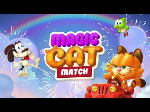 魔法猫消除：可爱猫三消游戏 (Magic Cat Match)截图