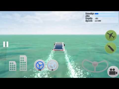 Flying Submarine Car Simulator截图