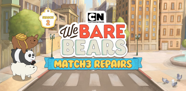 We Bare Bears: Match3 Repairs截图
