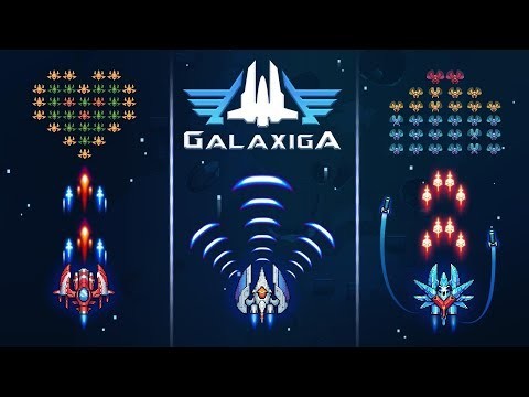 Galaxiga - 经典80年代街机游戏截图